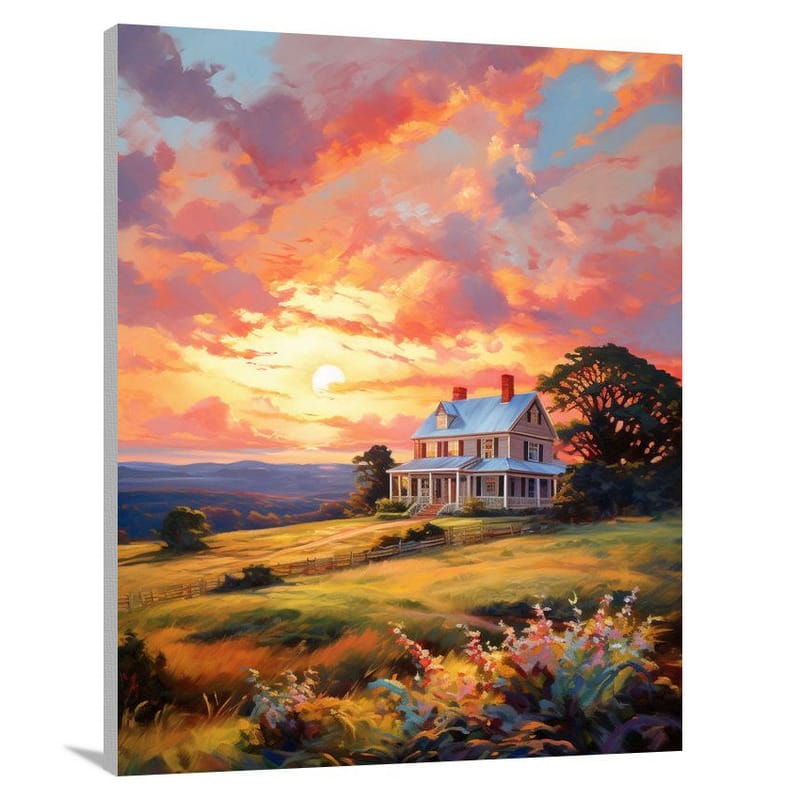 Virginia Sunset - Canvas Print