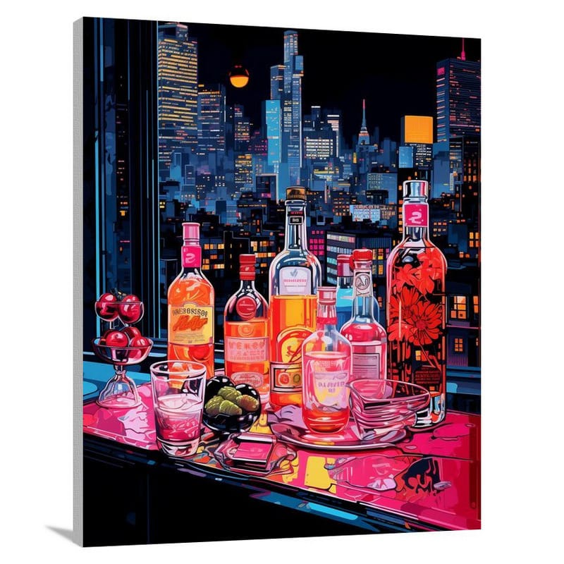 Vodka Nights - Canvas Print