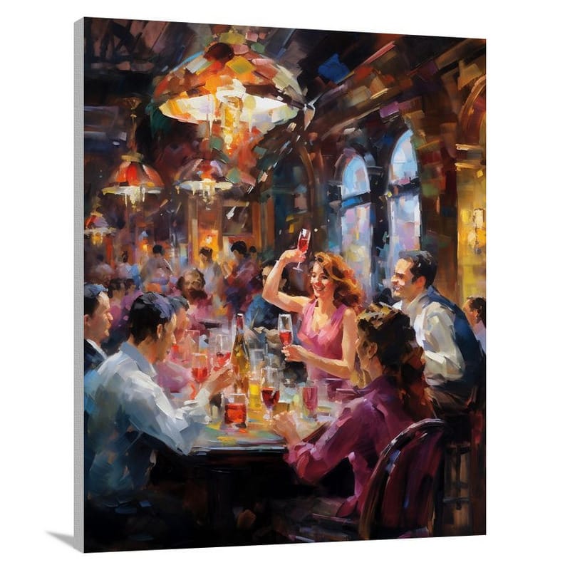 Vodka Revelry - Canvas Print