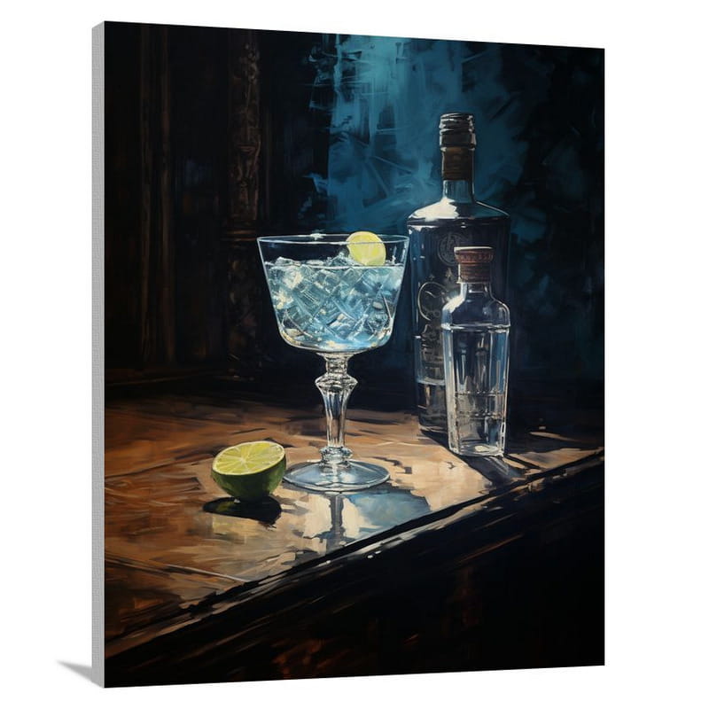 Vodka's Enigma - Contemporary Art - Canvas Print