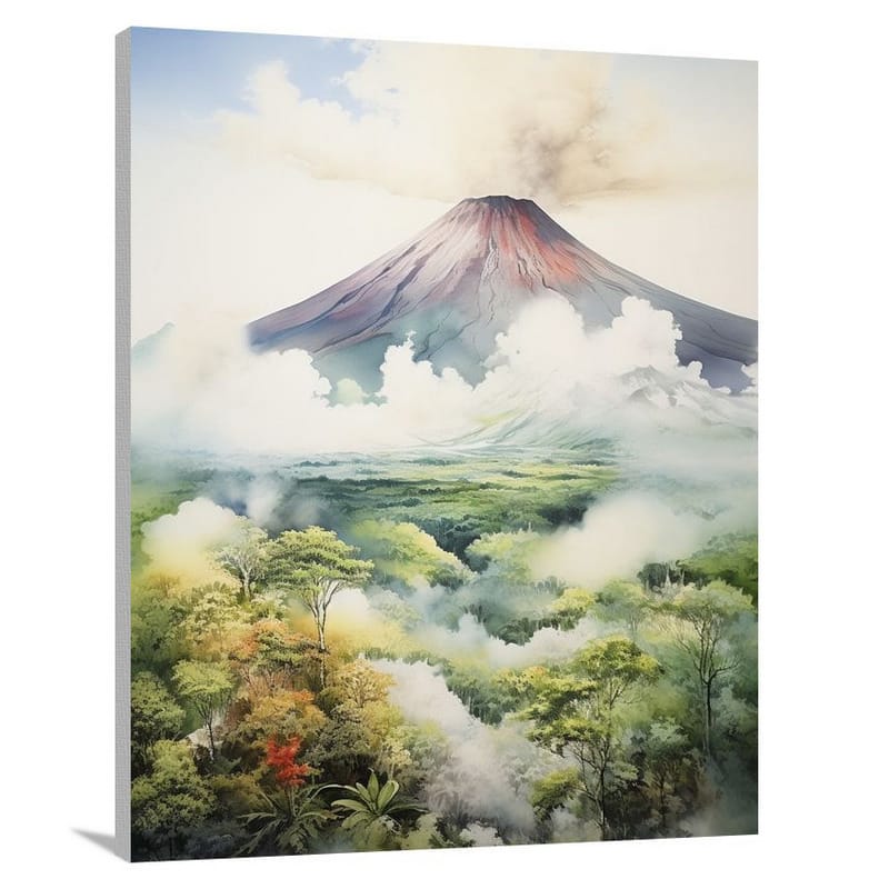 Volcanic Majesty: Guatemala - Canvas Print