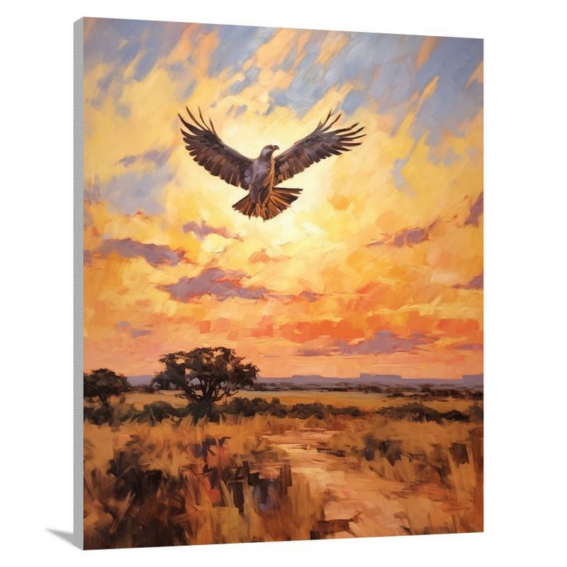 Vulture's Flight - Canvas Print