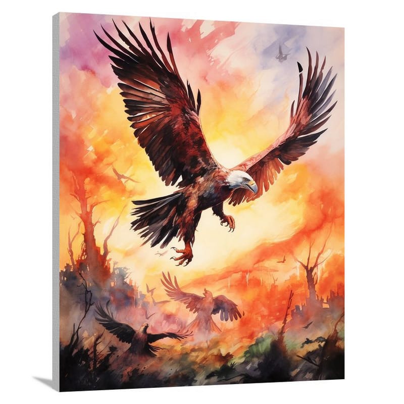 Vulture's Serenade - Canvas Print
