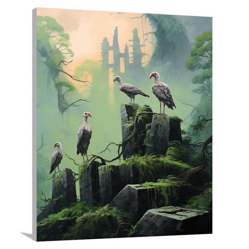 Vulture's Serenity - Canvas Print