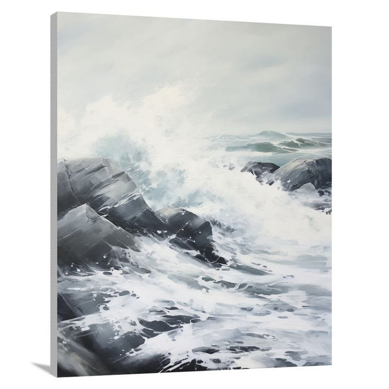 Wave's Fury - Canvas Print
