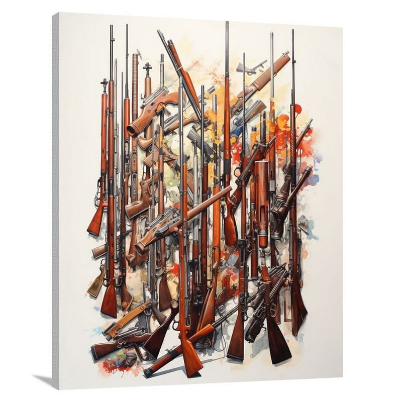 Weapon's Might - Canvas Print