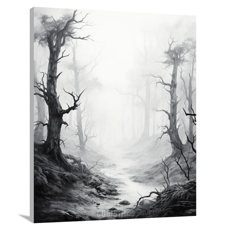 Weather's Mystical Veil - Canvas Print