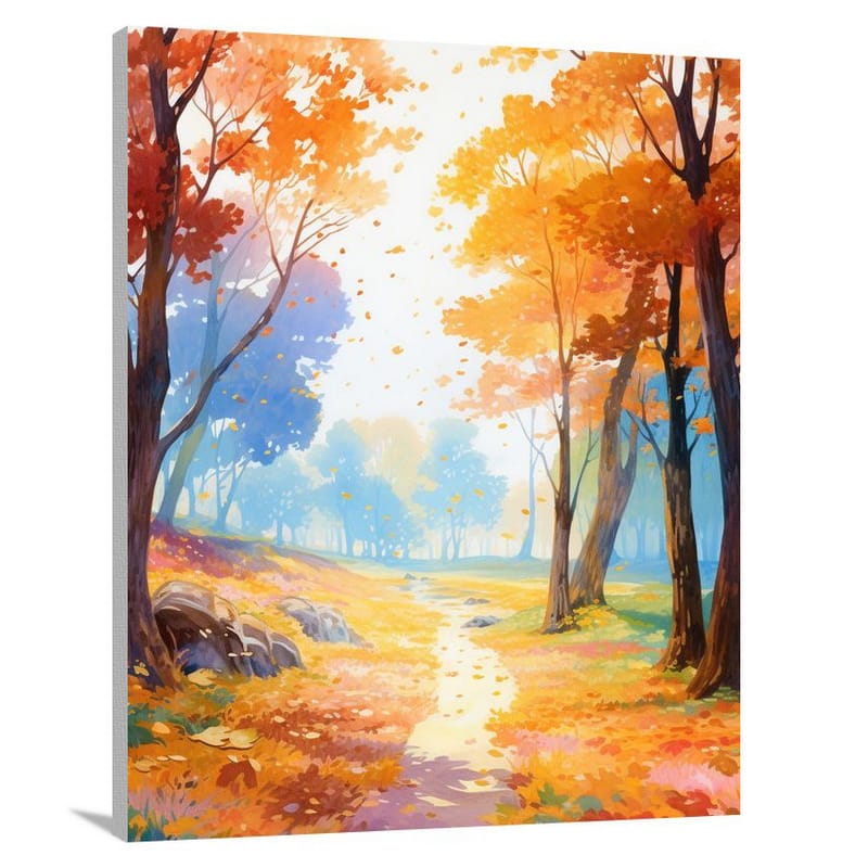 Weather's Whimsical Symphony - Canvas Print