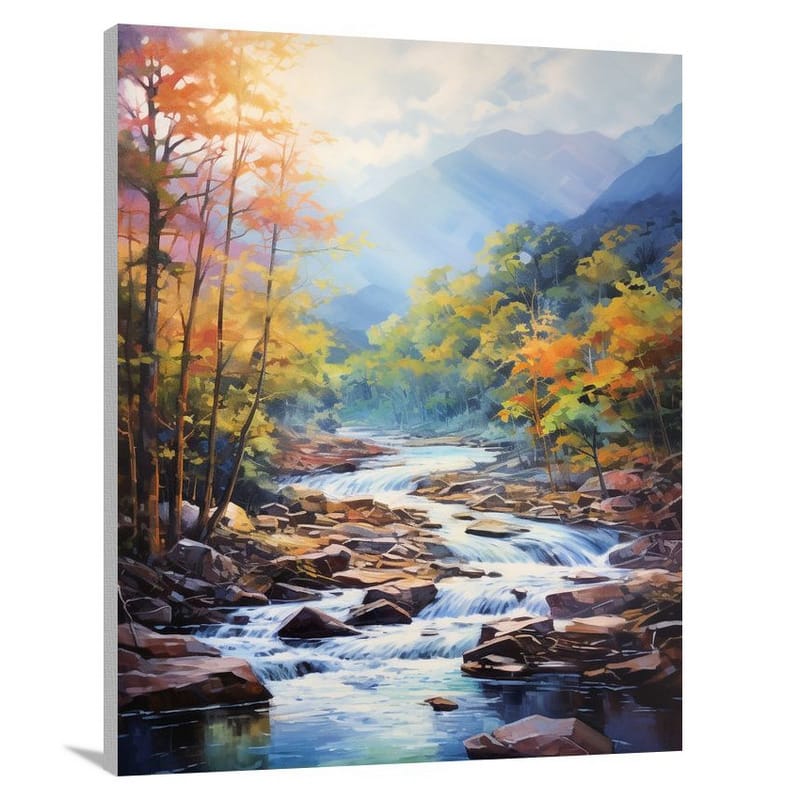 West Virginia's Serene Symphony - Canvas Print