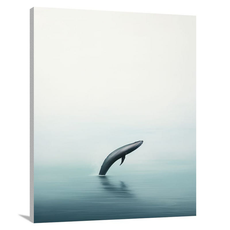 Whale's Leap - Canvas Print