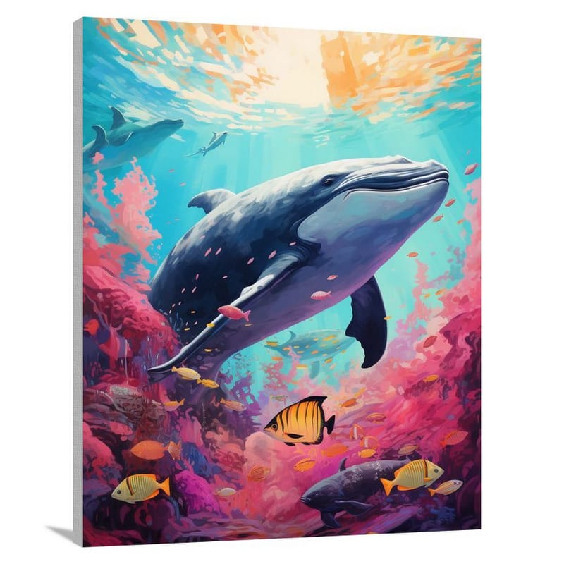 Whale's Majesty - Canvas Print