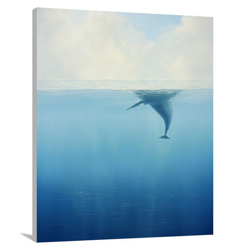 Whale's Melody in Madagascar - Canvas Print