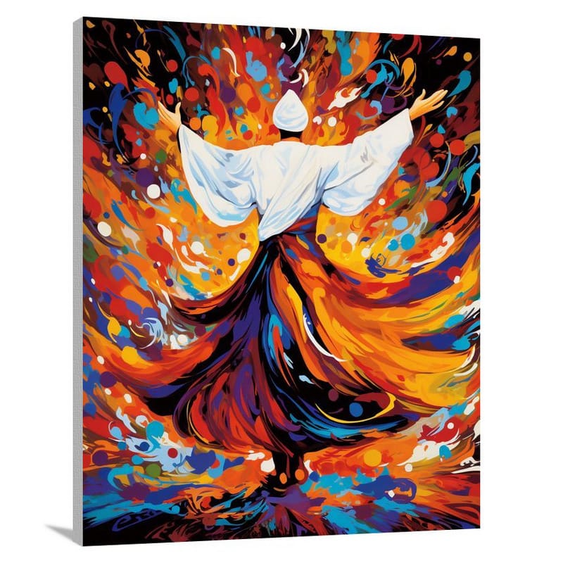 Whirling Colors of Turkey - Canvas Print