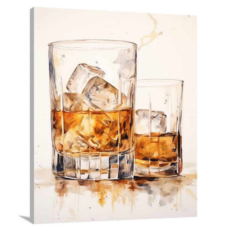 Whiskey Reverie - Canvas Print