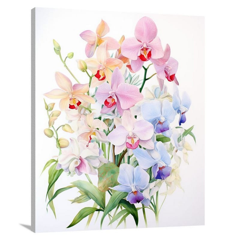Whispering Orchid - Canvas Print