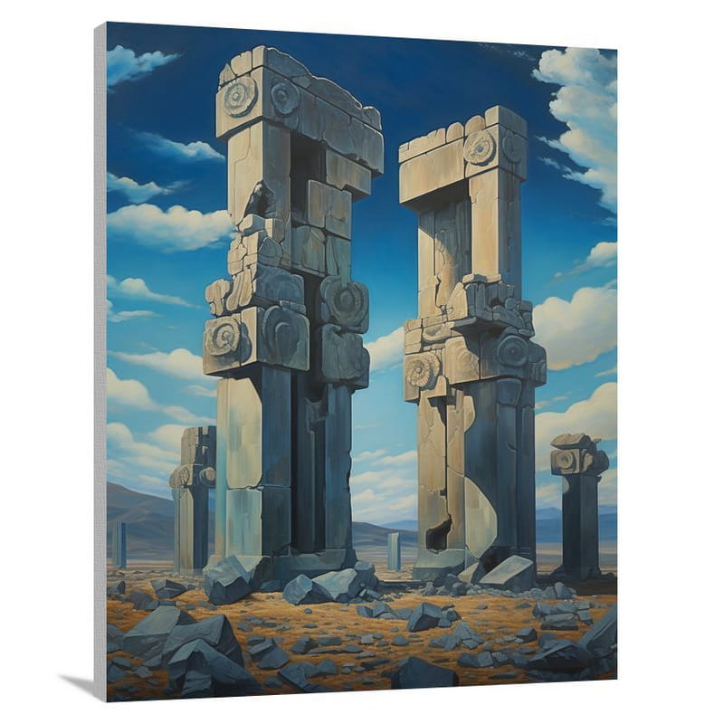 Whispers of Persepolis - Canvas Print