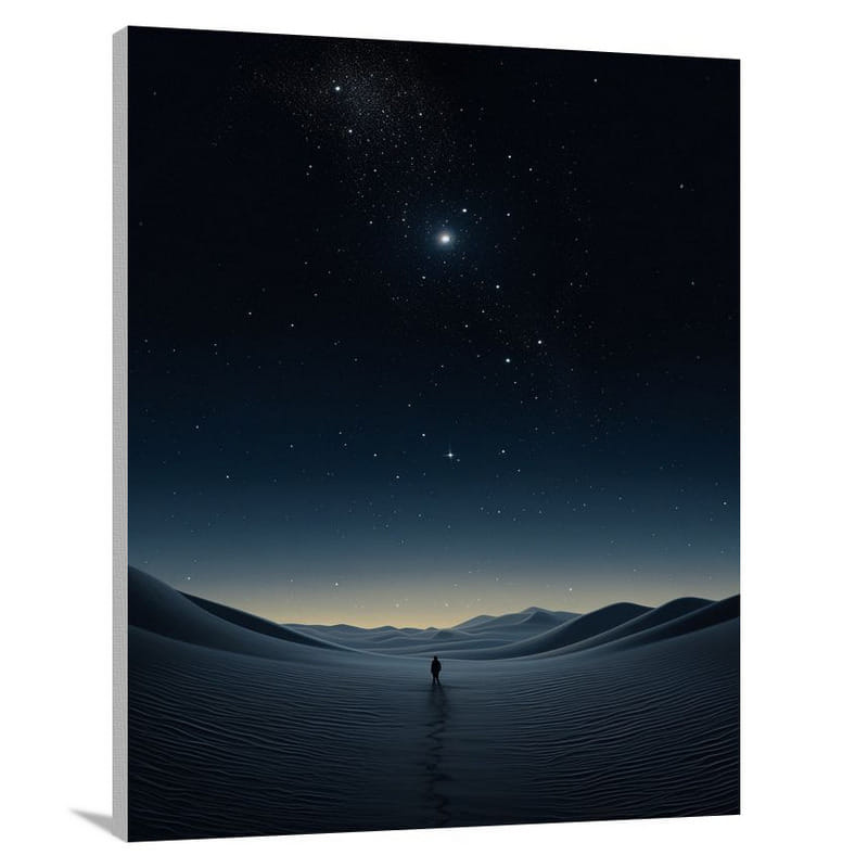 Whispers of the Desert - Minimalist - Canvas Print