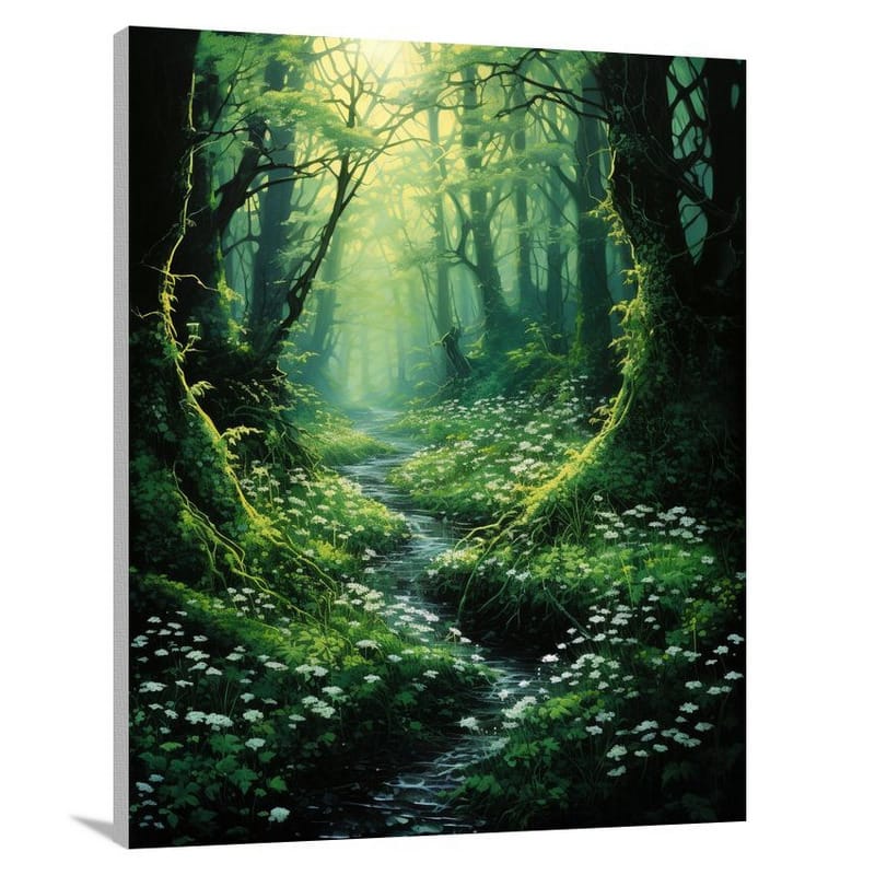 Whispers of the Emerald Forest - Canvas Print