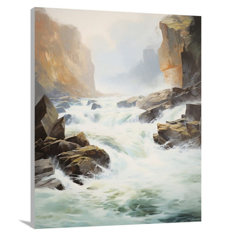 Wild Missouri River, South Dakota - Canvas Print