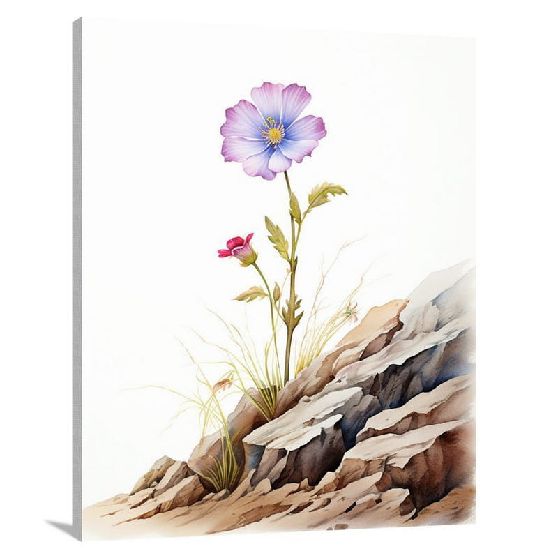 Wildflower Resilience - Canvas Print