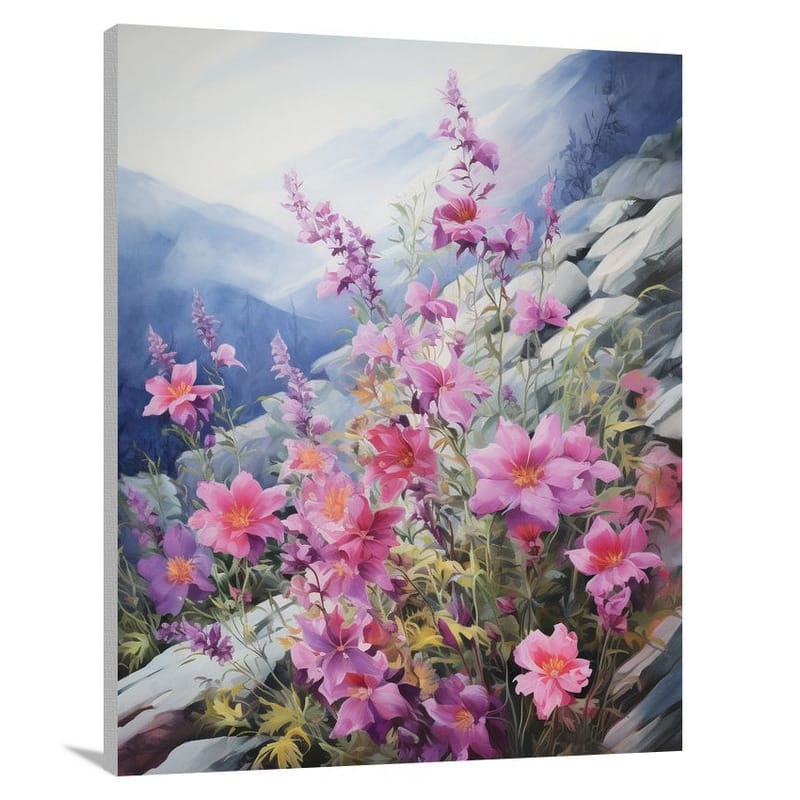 Wildflower Symphony - Canvas Print
