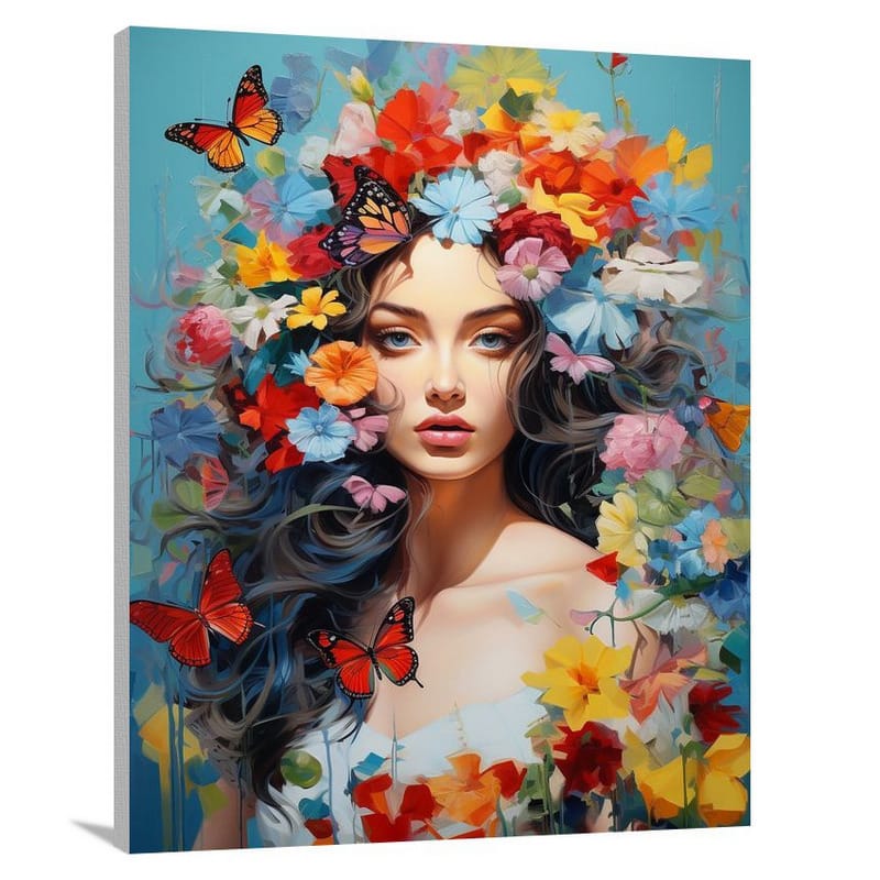 Wildflower Whispers - Canvas Print