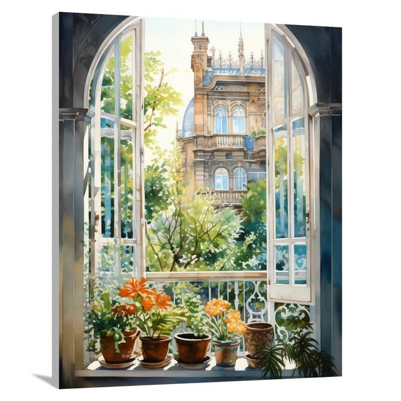 Window of Life - Canvas Print