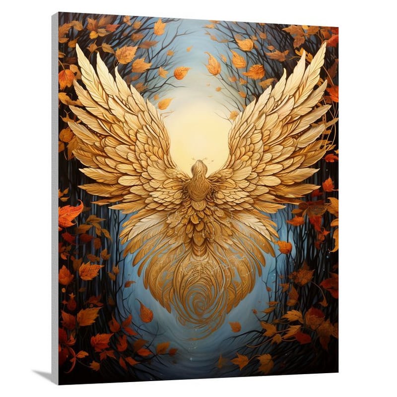 Winged Elegance - Pop Art - Canvas Print