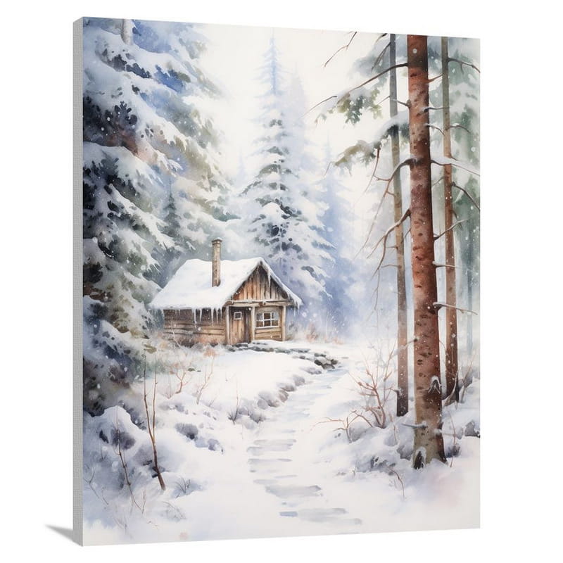 Winter's Haven - Canvas Print
