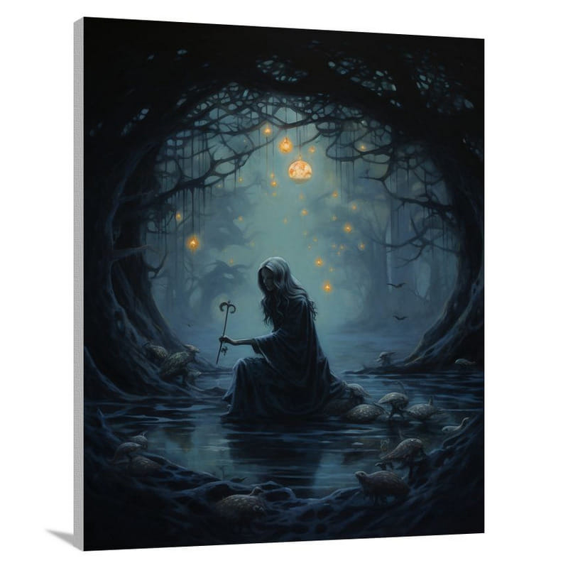 Witch's Enchantment - Canvas Print