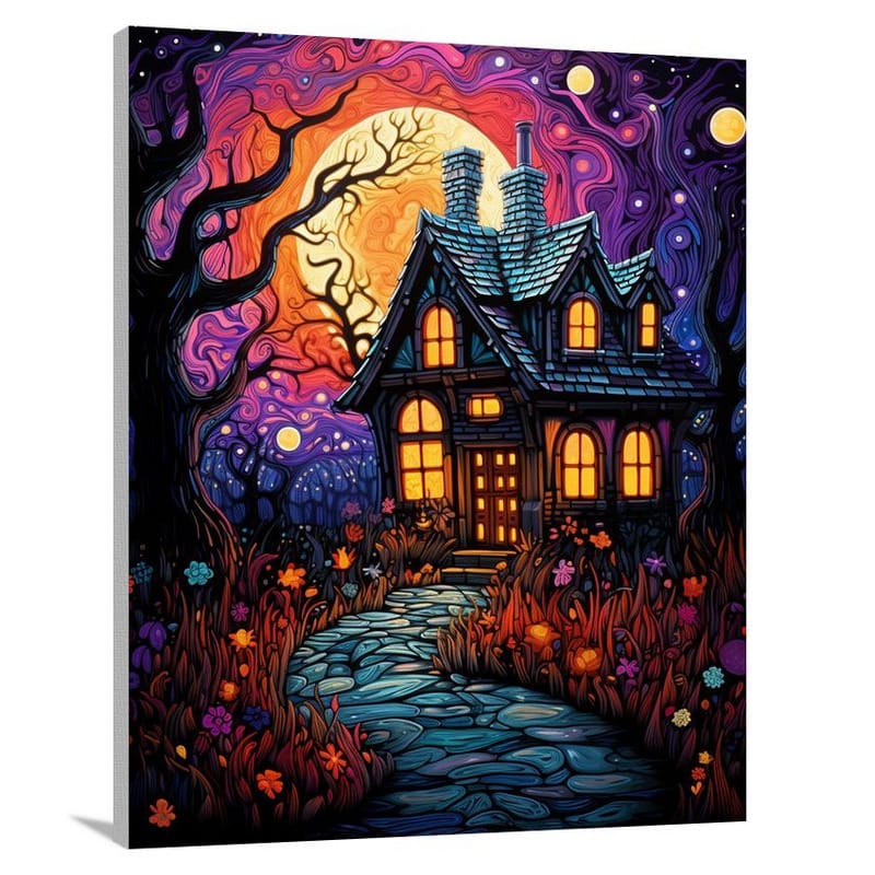 Witch's Enchantment - Pop Art - Canvas Print