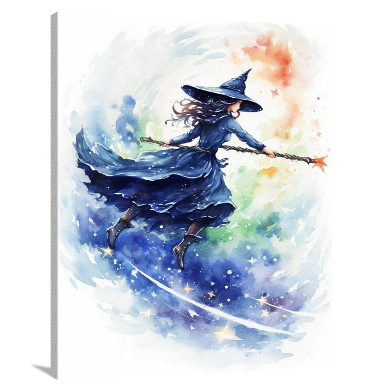 Witch's Enchantment - Watercolor 2 - Canvas Print