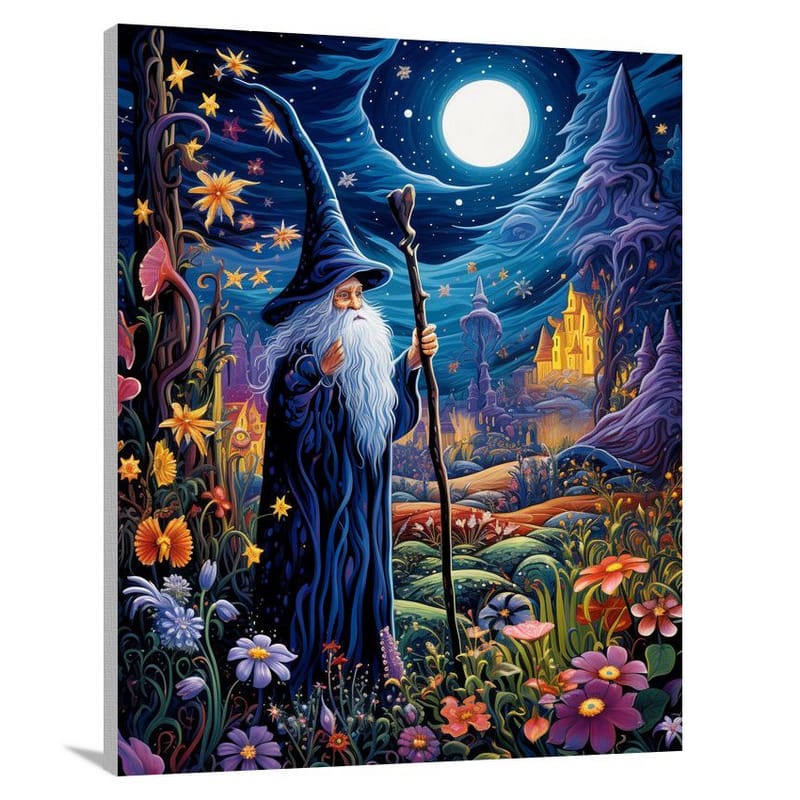 Wizard - Pop Art - Canvas Print
