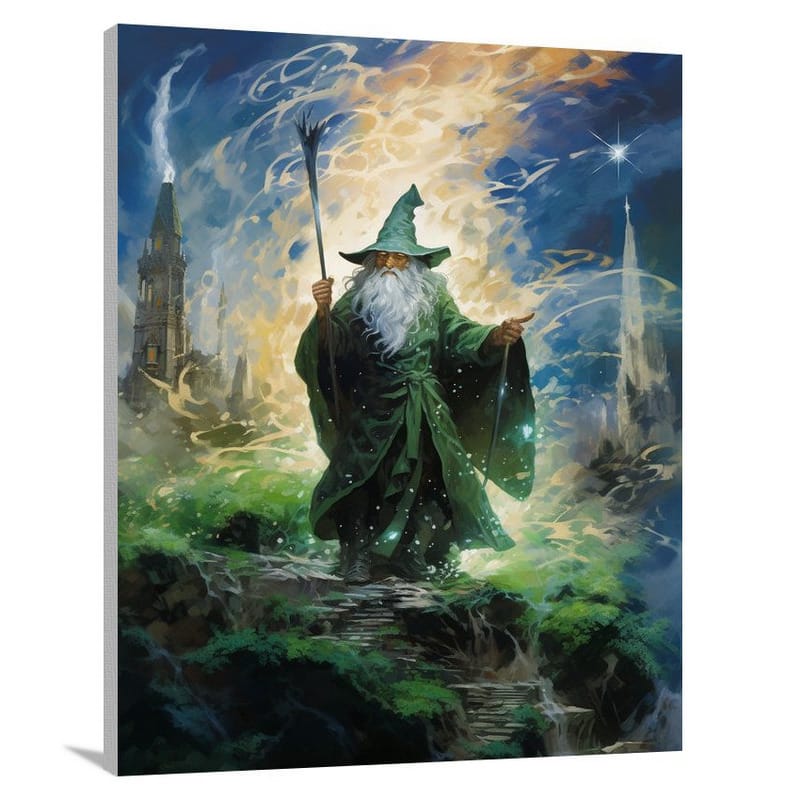 Wizard's Enigma - Canvas Print