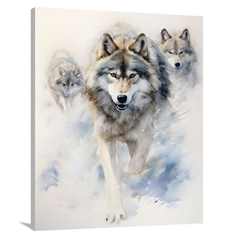 Wolf's Symphony - Canvas Print