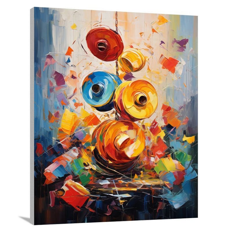 YoYo Whirl - Canvas Print