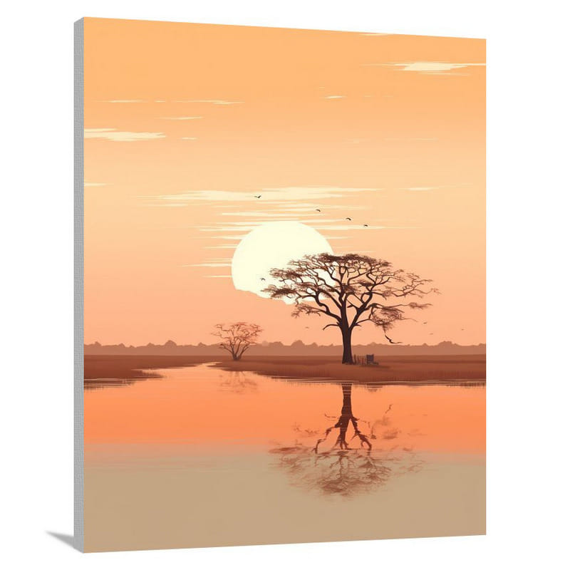 Zambian Serenity - Canvas Print