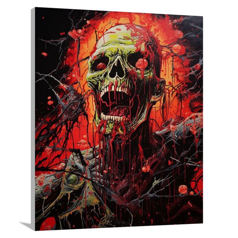Zombie Apocalypse - Canvas Print