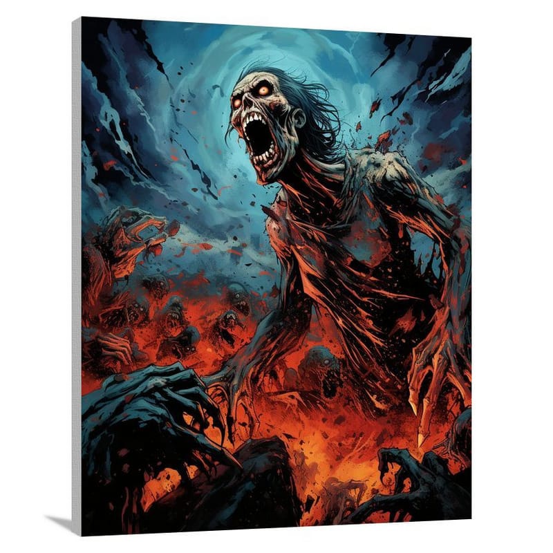 Zombie Apocalypse: Fantasia - Canvas Print